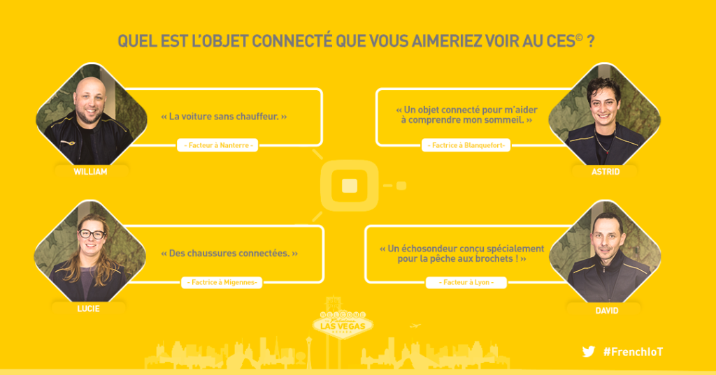 Paroles de facteurs : quels sont les objets qu’ils espèrent découvrir au CES ?